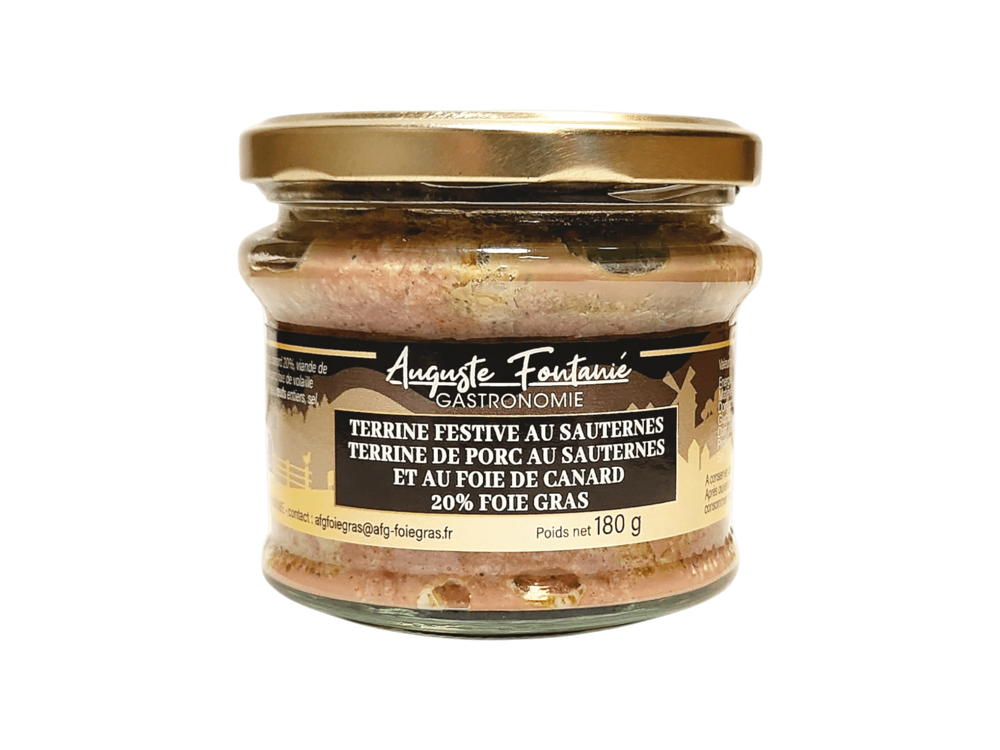 Terrine festive au Sauternes