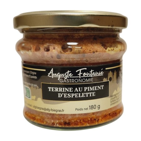 Terrine au piment d’espelette - 180g