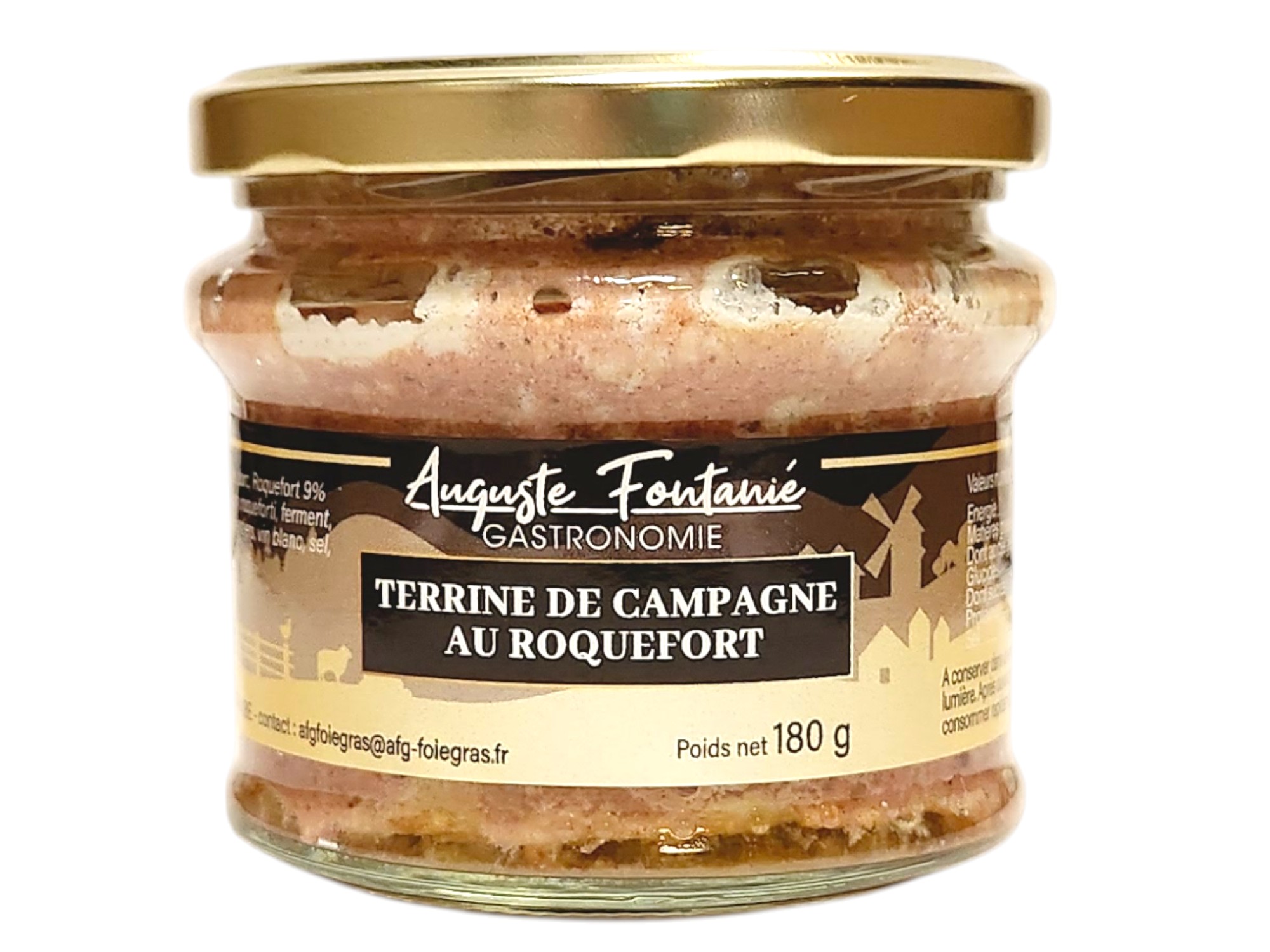 Terrine de campagne au Roquefort 180g