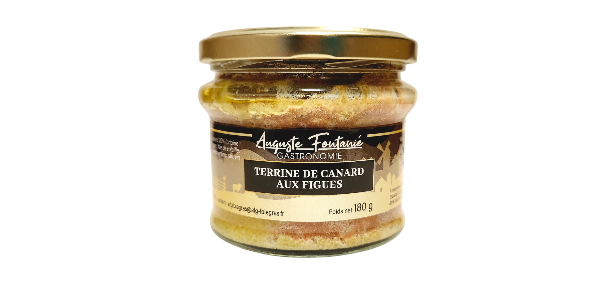 Terrine de canard aux figues